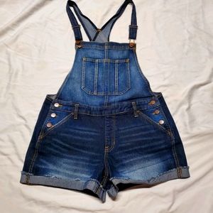 Jean short over all's